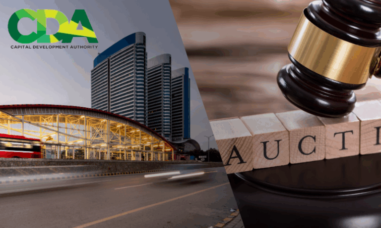 CDA Announces Mega Commercial Plot Auction in Islamabad this July